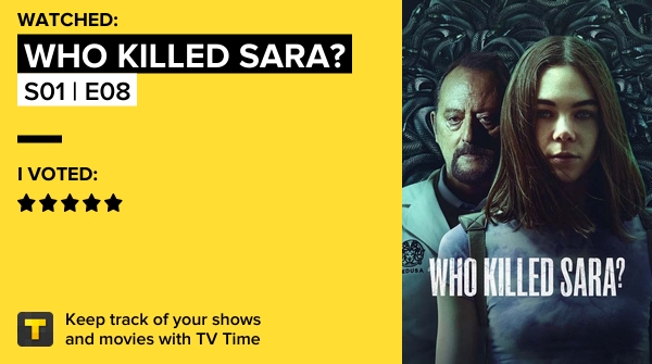 I've just watched episode S01 | E08 of Who Killed Sara?! https://t.co/Hona5I6A3y #tvtime https://t.co/IFLOQ2Wsur