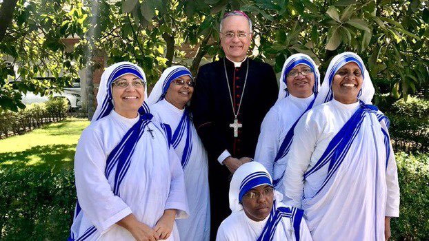 silviojbaez's tweet photo. #Nicaragua. Me da mucha tristeza que la dictadura haya obligado a las Hnas. Misioneras de la Caridad de Teresa de Calcuta a abandonar el país. Nada justifica privar a los pobres de atención caritativa. Soy testigo del servicio amoroso que prestaban las hermanas. Dios las bendiga. https://t.co/58IH7e6nNS