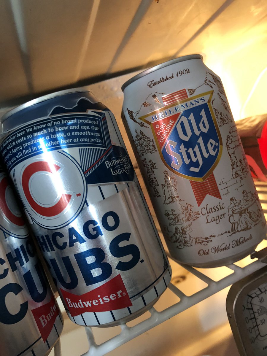 What are we pregaming with?! <a href="/Cubs/">Chicago Cubs</a> #Budweiser or #OldStyle ? 
#GoCubsGo