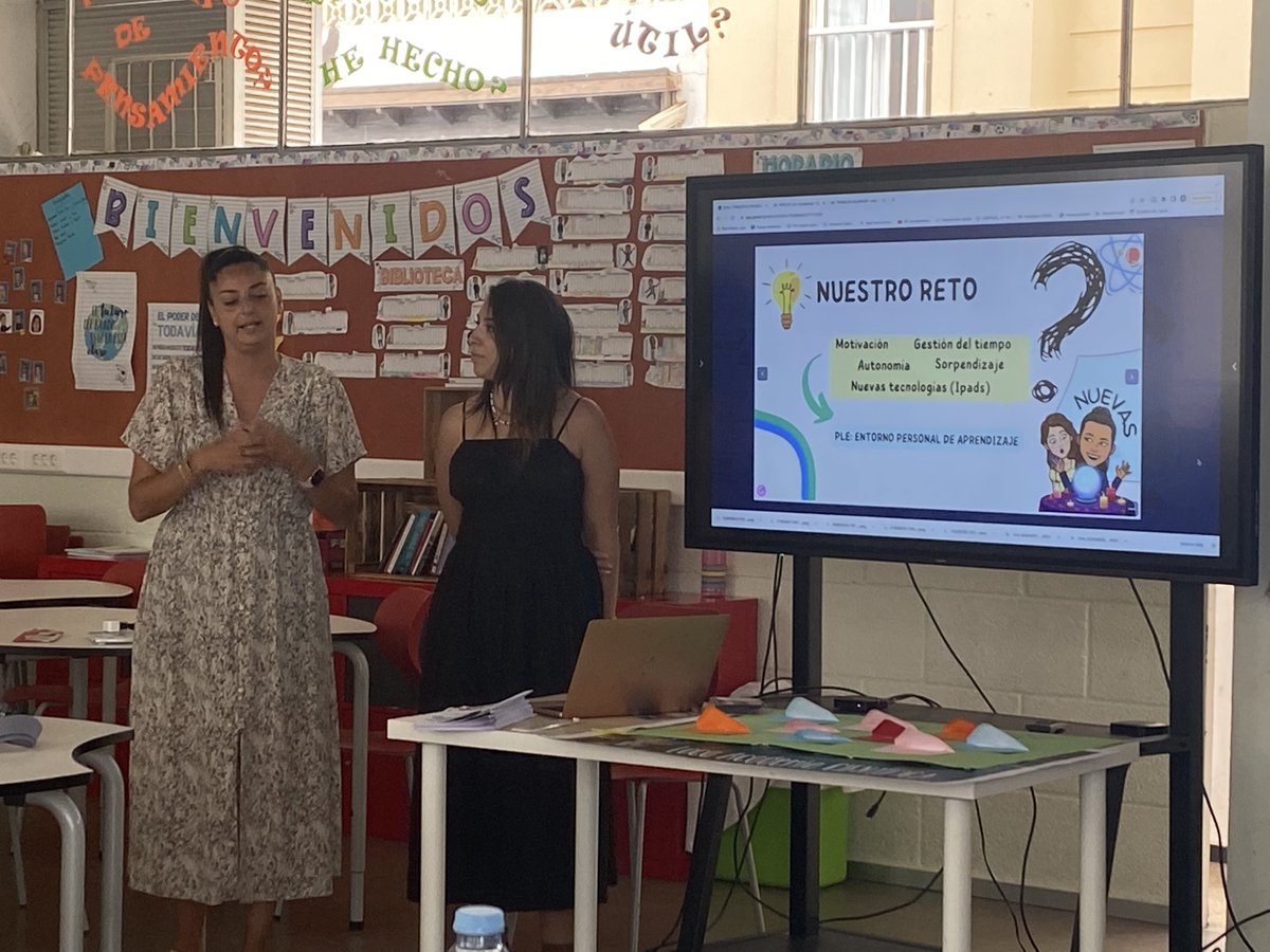 NazaretArrecife's tweet photo. Presentamos experiencias de aprendizaje significativas por lo que aportan de personalización del aprendizaje #Momentum #AprendizajePersonalizadoPlus https://t.co/Fogjf1EQPv