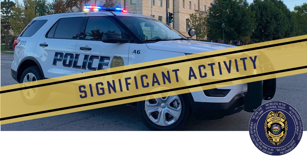 Lawrence Police on Twitter "A shooting last night, the sound of