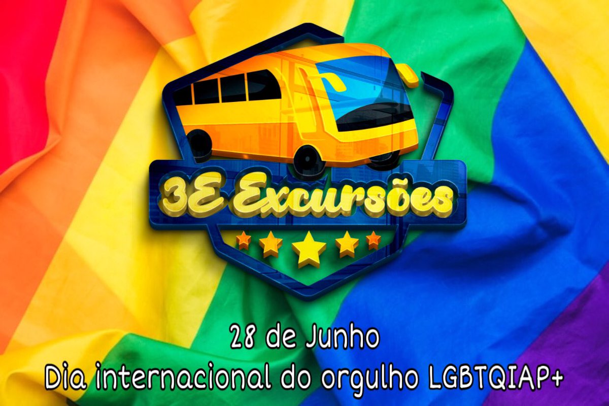 3eExcursoes's tweet photo. O importante é amar! #DiaDoOrgulho https://t.co/obyGlbftCY