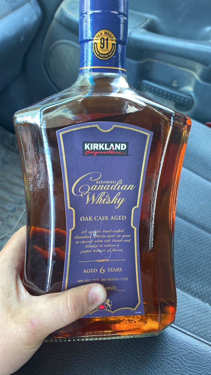 Thank u to whoever left whiskey at the shop