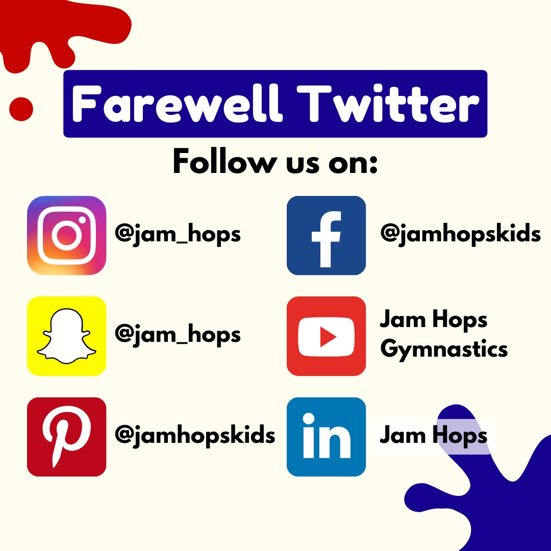 jamhopskids's tweet photo. ATTENTION: This will be Jam Hops' final Twitter post! Thank you to our followers who have stuck around. We would 💖 to have you on our other social media accounts and hope to see you soon! https://t.co/ZEheKlSCZ4