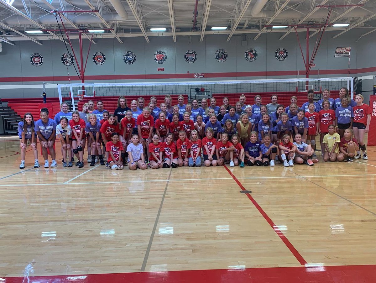 WaldorfVB's tweet photo. Thank you to @ballardvball for hosting us during our final road camp of the summer! Officially our largest road camp ever with over 100 campers the last two days! https://t.co/ZcwzdGWJYi