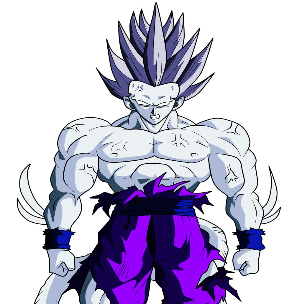 COMO DESENHAR GOHAN SSJ BEAST 