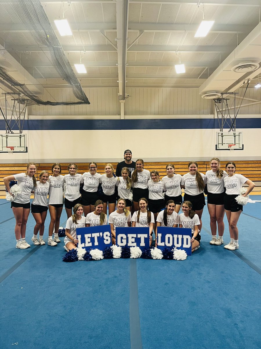 Midview_Cheer (@midviewcheer) on Twitter photo LET’S GET LOUD for year 5 with our favorite choreographer <a href="/camcamlarsen/">Cameron Larsen</a>! We 💙 our routines and can’t wait to perform them! #AnchorDown LET’S GET LOUD for year 5 with our favorite choreographer <a href="/camcamlarsen/">Cameron Larsen</a>! We 💙 our routines and can’t wait to perform them! #AnchorDown