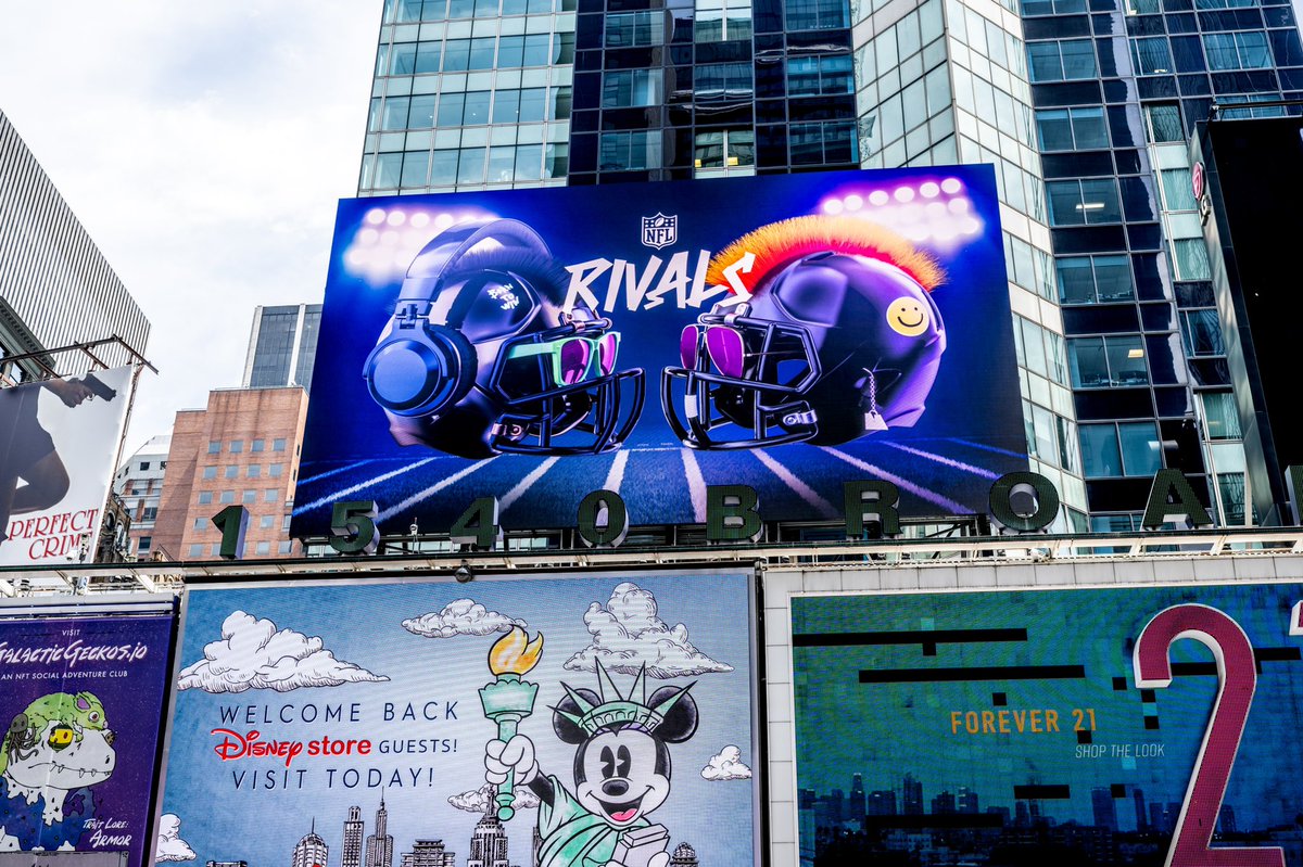 Well, HELLO NEW YORK! 

#NFL #NFLRIVALS