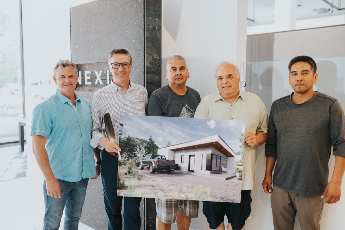 We are honoured to announce that Nexii will provide climate-resilient design &amp; construction for the first 2 homes rebuilt in the Lytton fire zone in collaboration with <a href="/SAFERhomeCA/">SAFERhome Standards Society</a>, the Village of Lytton &amp; the Lytton First Nation. bit.ly/3OPTBUK