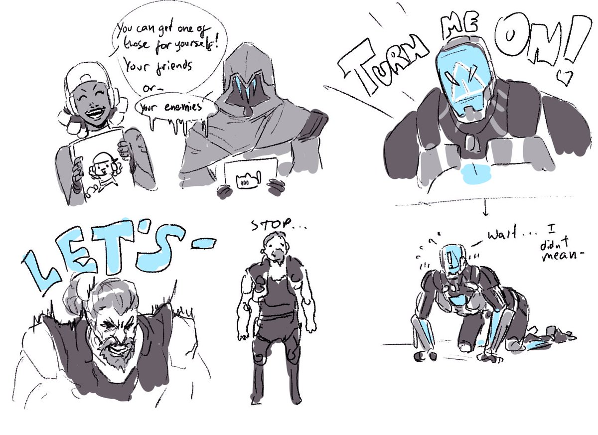 Had a great time watching @carolinaravassa 's stream with other VALORANT VAs! Sketched a few favorite moments with the agents, including @Actornabil , @JMarnocha , @GabeKunda and @davidmenkin 
Everyone was amazing <3 