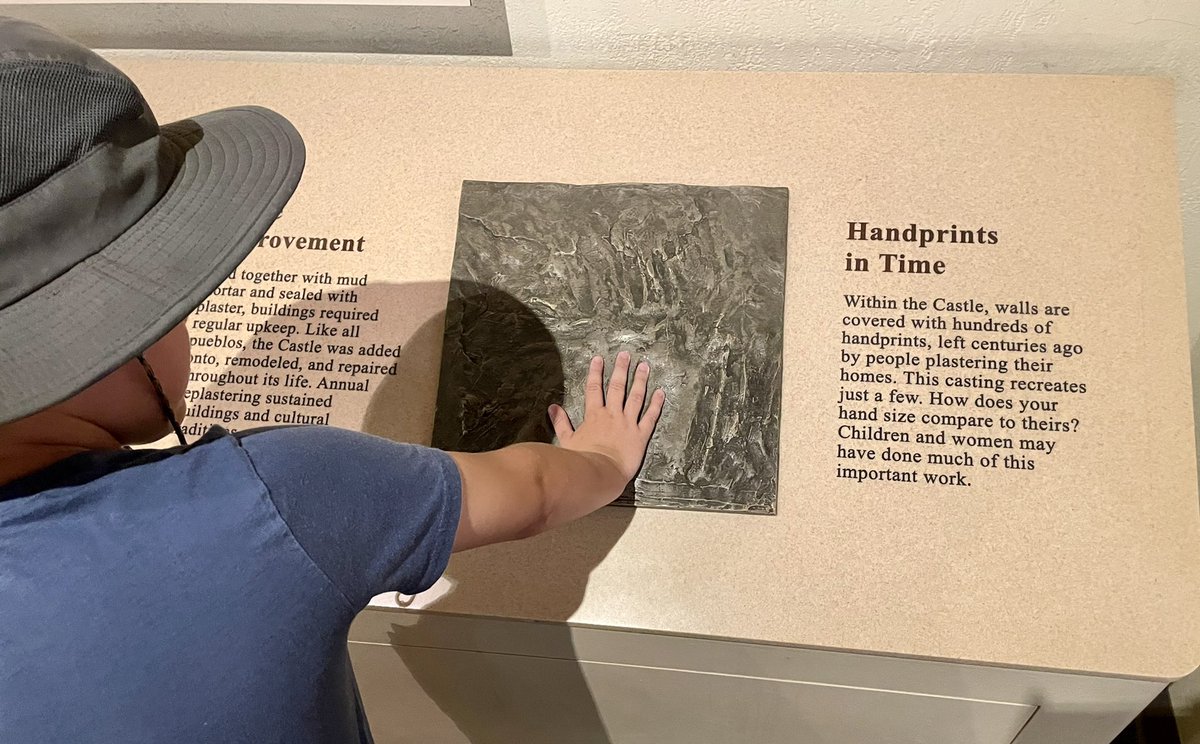 Today’s first stop, Montezuma Castle National Monument. JP’s hand fit perfectly into a cast of handprints found in the home. Love showing my 3 guys a totally different landscape.