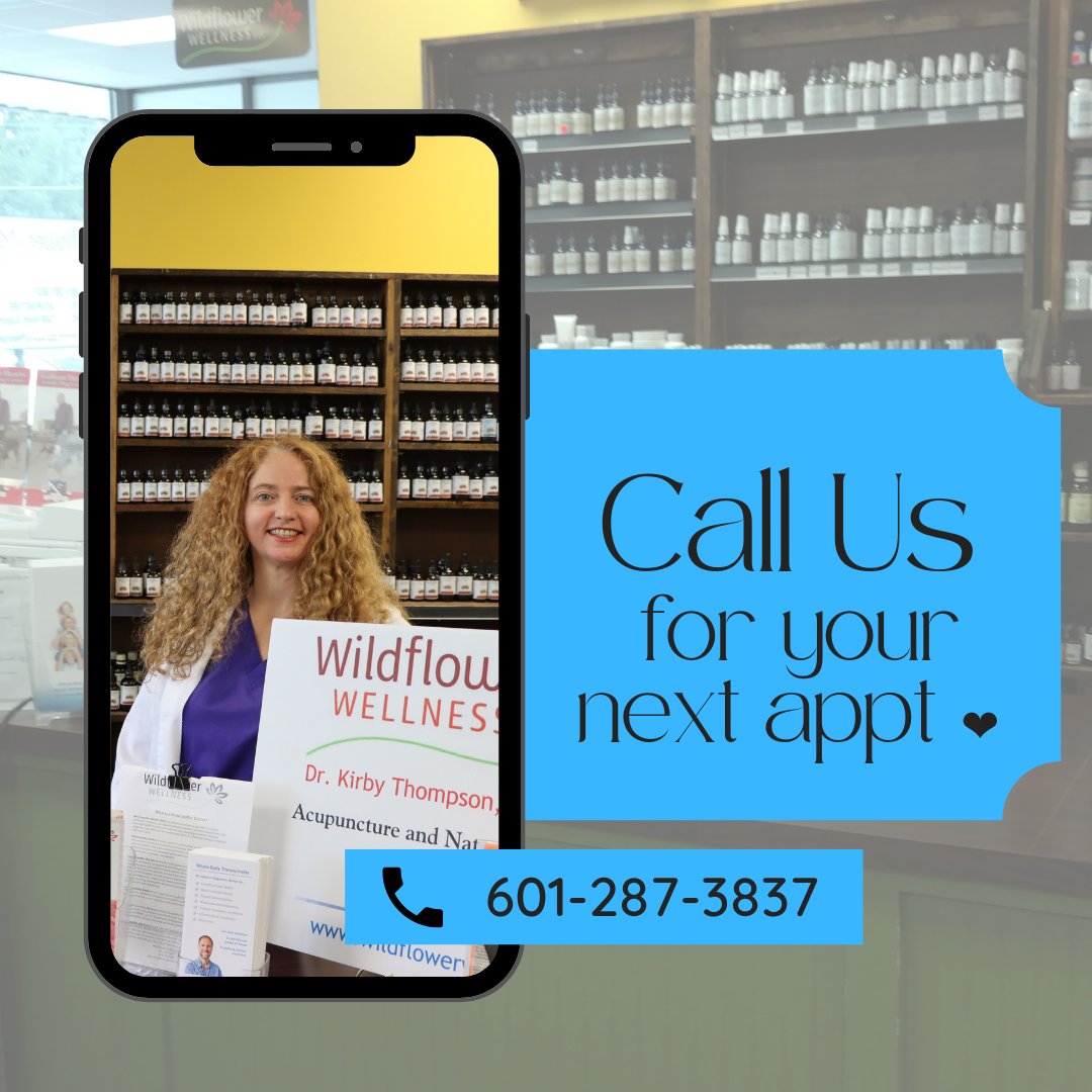 WildflowerWell's tweet photo. As we head into July, staying proactive regarding our health is so important....

Call us to schedule your next appointment

We look forward to serving you ❤️

601-287-3837

#acupuncture #acupuncturist #wellness #hattiesburg https://t.co/XYb6j0WTmy