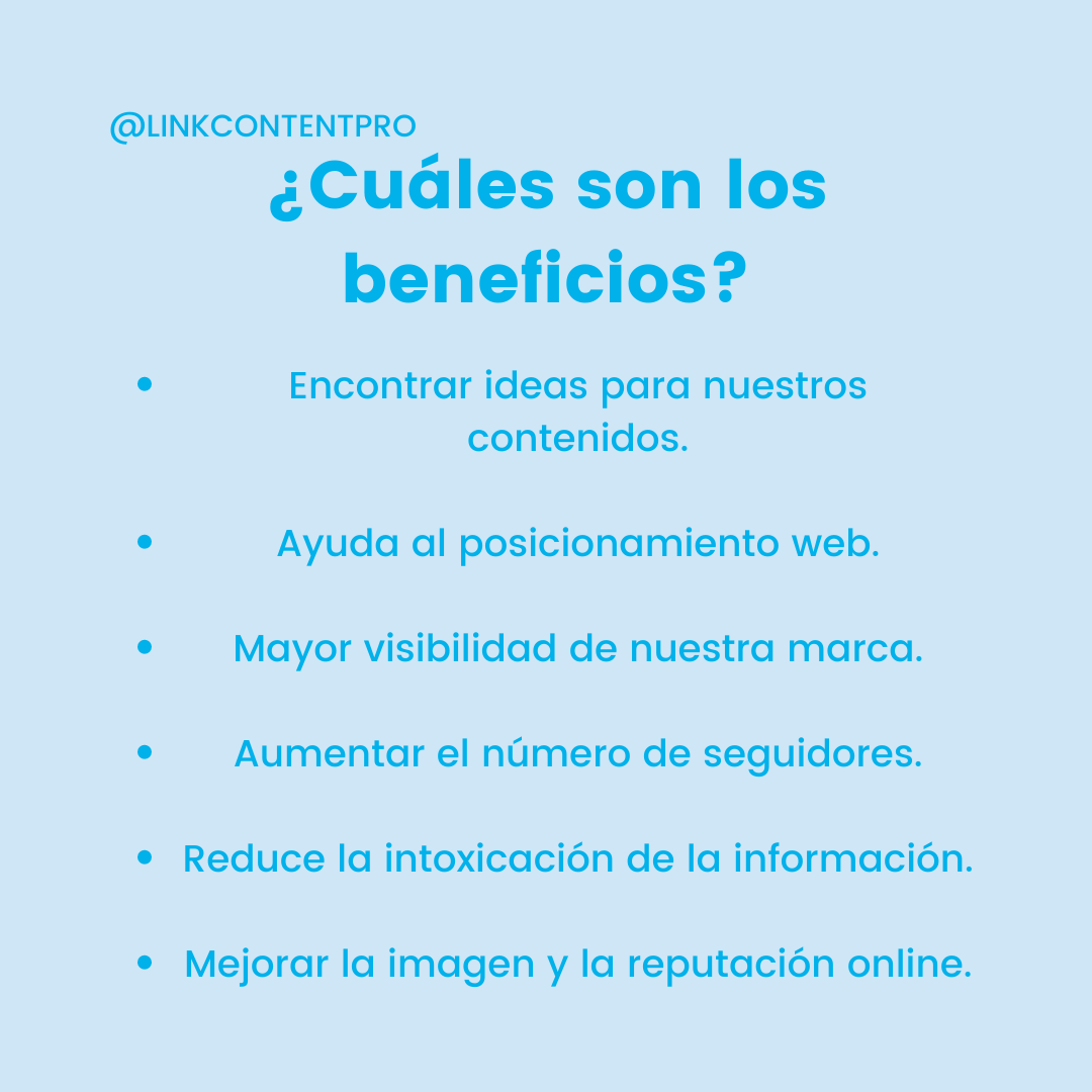 linkcontentpro's tweet photo. ¡Feliz martes compañeros! 

Para el día de hoy os traemos una cuestión muy interesante y que la gran mayoría de nosotros ha utilizado en algún momento de nuestra vida. Se trata de la “Curación de Contenidos” ¿Sabéis de lo que se trata?

#textos #copy #redacción #text #copywriting https://t.co/IRjzKSx8Ci