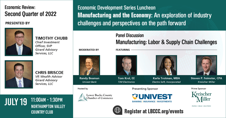 LowerBksChamber's tweet photo. Industry challenges &amp; the path forward - Hear from experts at our Economic Development Series Luncheon. Get info &amp; register at https://t.co/yMhWUZrNT2 https://t.co/3Q6TBD5LeT