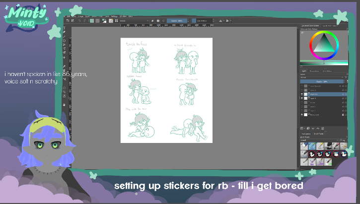 mintyphantasm's tweet photo. did the base line for these-

though I wanna know, words or no words?
(i'll poll below)
#ventifanart #venti #artistsontwitter #redbubble https://t.co/4dnDBcEst1