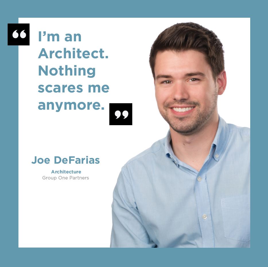 Group1Partners's tweet image. Our Joe DeFarias is ready for anything a project may throw at him. #ourteam #grouponepartners #architecture