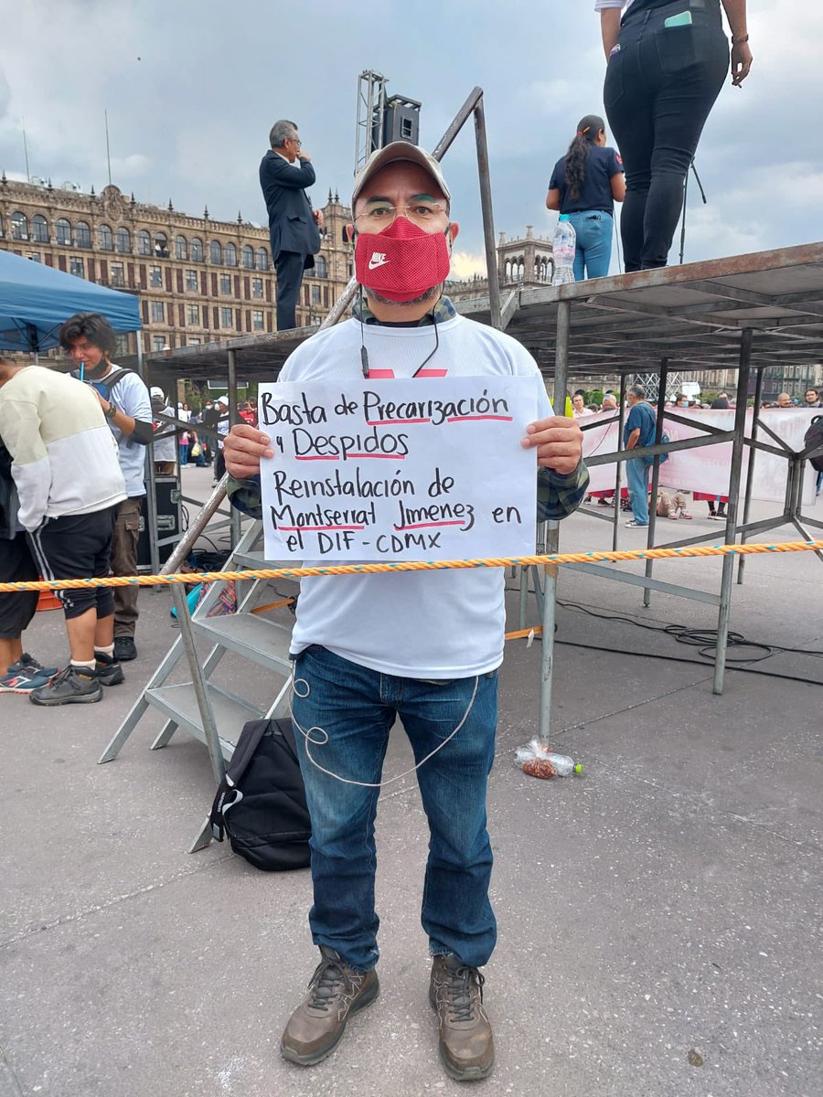 cuartosol's tweet photo. #BastaDePrecarización y #BastaDeDespidos de trabajadores del @GobCDMX!!! Queremos @TrabajoDignoMX 
#ReinstalaciónYa de Montserrat Jiménez (@MONTSER35342906) en el @DIFCDMX que dirige @esthela_damian https://t.co/4zfEaeeYb4