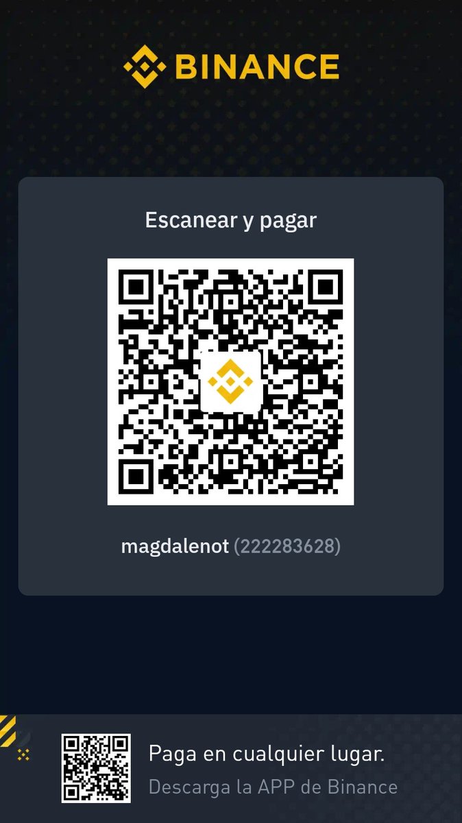 MagdalenoDaniel's tweet photo. #SoyBinancian porque mis ahorros están seguros en su plataforma, además de enséñame a invertir con ellos. https://t.co/OmZZ9TSlDm