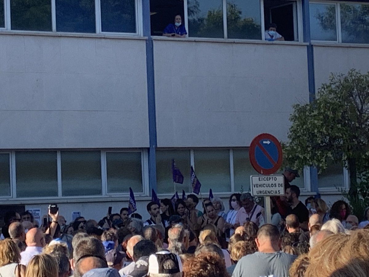 Así defiende Getafe su sanidad Pública. No al cierre de de los SUAP!!! #ayusodimisión