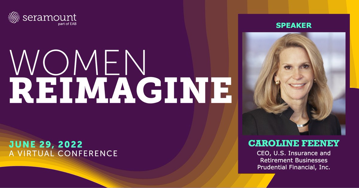 I'm excited to be part of #WomenReimagine tomorrow, which brings together leaders from different industries to share their experiences and insights on career advancement. <a href="/Seramount/">Seramount</a> Click here to learn more and to register: lnkd.in/eYsyTPPj
