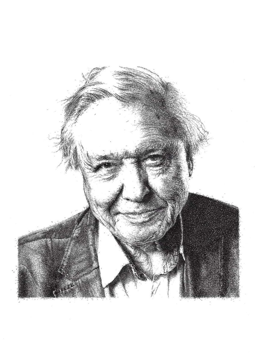 David Attenborough commission!

#artwork #davidattenborough #illustration #artist