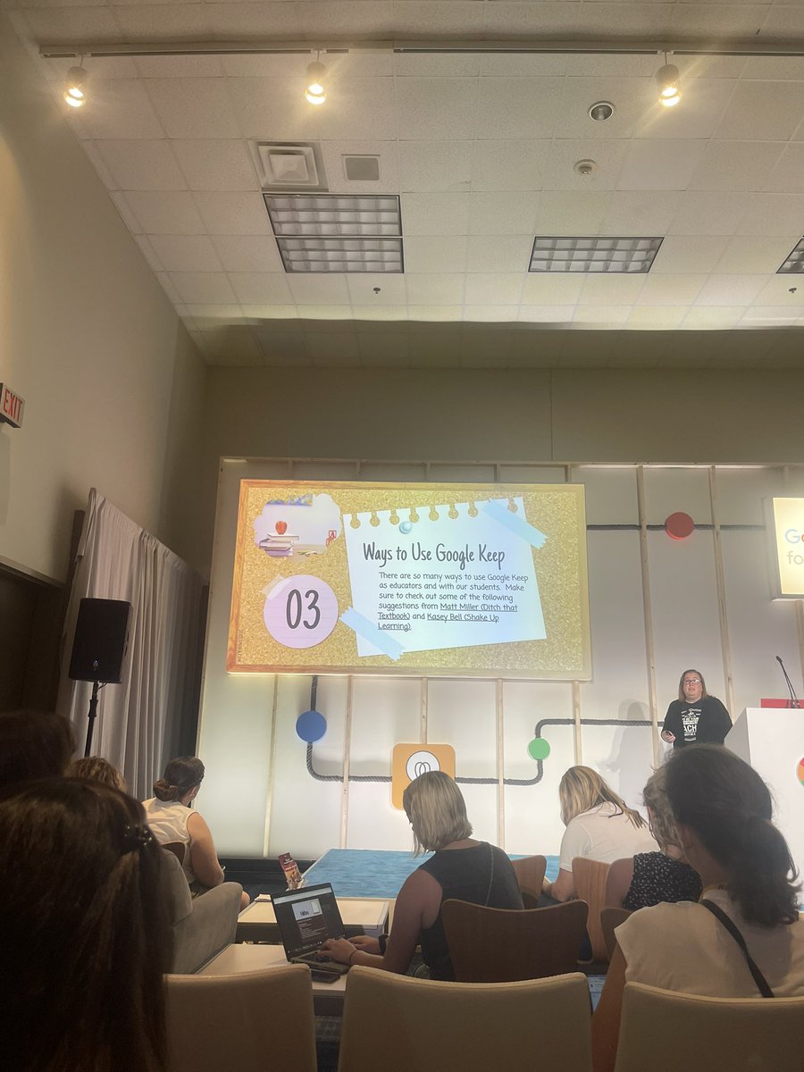 Suzanne Cronin (@croningr2) on Twitter photo Big shoutout to <a href="/DitchThatTxtbk/">Ditch That Textbook</a> Matt Miller and <a href="/ShakeUpLearning/">Shake Up Learning</a> Kasey Bell who have been highlighted in almost every Google presentation I have attended here #ISTELive22 Come see these amazing educators at #CMTC22 #NHCMTC <a href="/nhste/">NHSTE</a> Big shoutout to <a href="/DitchThatTxtbk/">Ditch That Textbook</a> Matt Miller and <a href="/ShakeUpLearning/">Shake Up Learning</a> Kasey Bell who have been highlighted in almost every Google presentation I have attended here #ISTELive22 Come see these amazing educators at #CMTC22 #NHCMTC <a href="/nhste/">NHSTE</a>