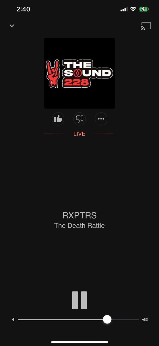Metal_2the_Core's tweet photo. Hell yeah love hearing @RXPTRS spinning on @thesound228 with #DeathRattle from the new album #LWDP 🔥🔥🔥 https://t.co/0rX13Fn1nw