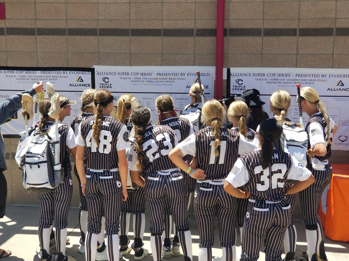 Name on the board. <a href="/thealliancefp/">The Alliance Fastpitch</a> Super Cup Championship!
🕗 0800 
📅 Wednesday, June 29
📍Aurora Fields - C1
<a href="/TFLfastpitch/">Texas Fastpitch League</a> <a href="/bombers_fp/">Bombers Fastpitch</a> <a href="/johntcarpenter/">Coach Carp</a>