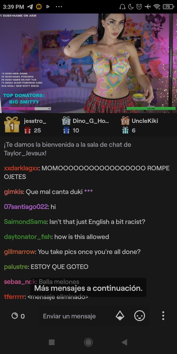EJERCITOSPLINT's tweet photo. No amigo que paja, que a @brunenger lo banen por unos dibujos y después salen estás hdp pintandose @TwitchLatam #FREEBRUNENGER   @TwitchES @Twitch https://t.co/4314Itg8SA
