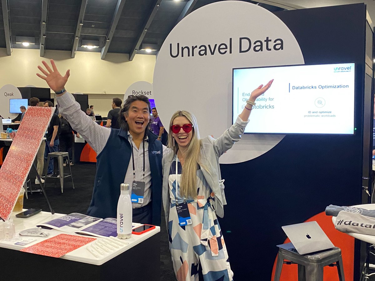 unraveldata's tweet image. We&apos;re coming to you *LIVE* from the HOTTEST Data + AI Summit.

Drop by Booth #322 for a chance to win an Oculus VR Headset 🔮

#DataAISummit #DataAISummit2022 #DataOpsPros #DataOpsProfessionals #Databricks #Giveaway #IRLEvents #inpersonevents #virtualevent