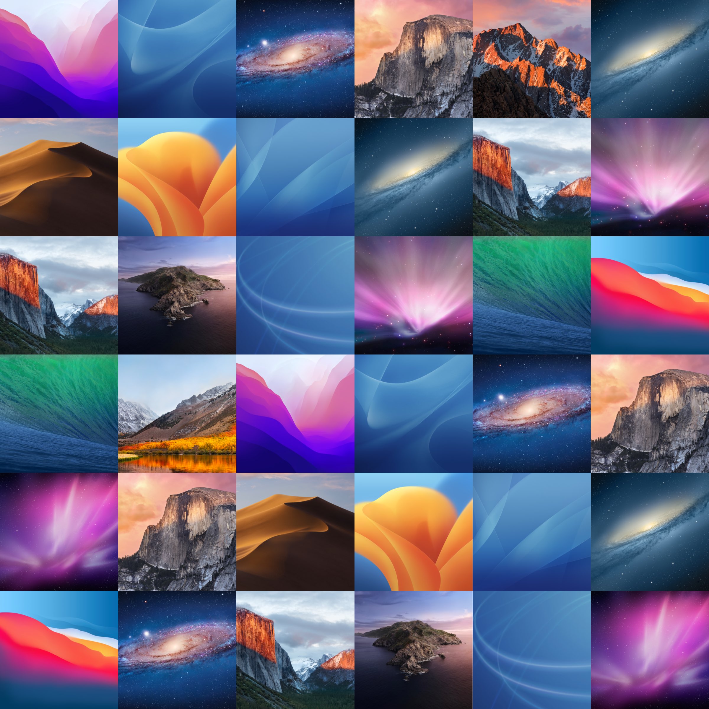 Basic Apple Guy on Twitter "The Great macOS Wallpaper Bracket This
