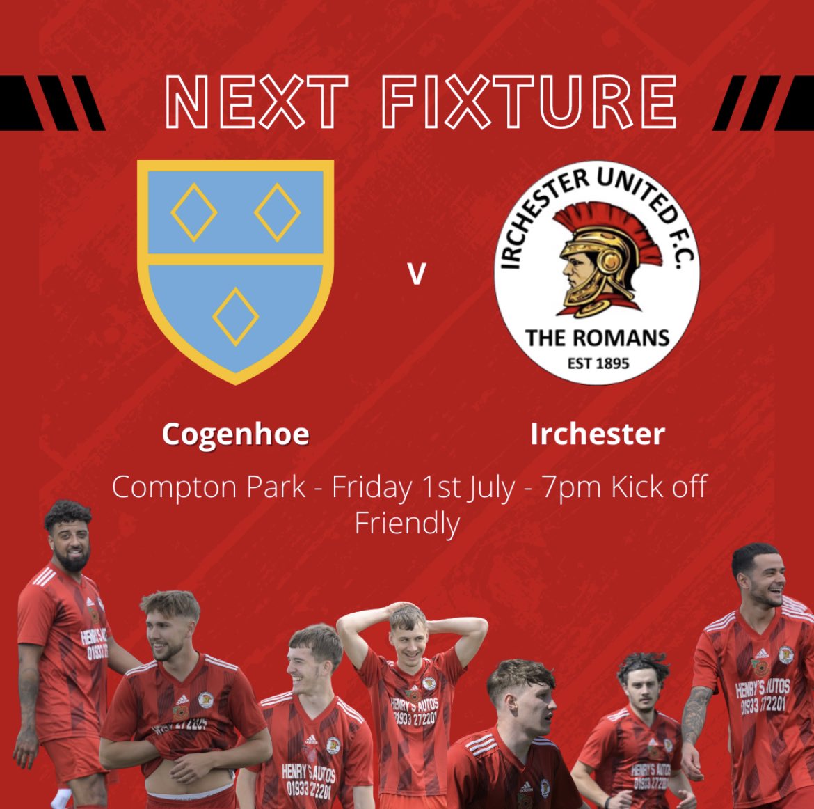 Irchester Utd FC tweet media