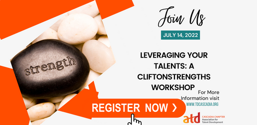 TDCascadia's tweet photo. Marla Turner, Gallup-Certified Strengths Coach, will use the CliftonStrengths assessment to guide your exploration into your unique talents. Check out all the details here:https://t.co/33guKMfDxf https://t.co/AQdUbRDkez