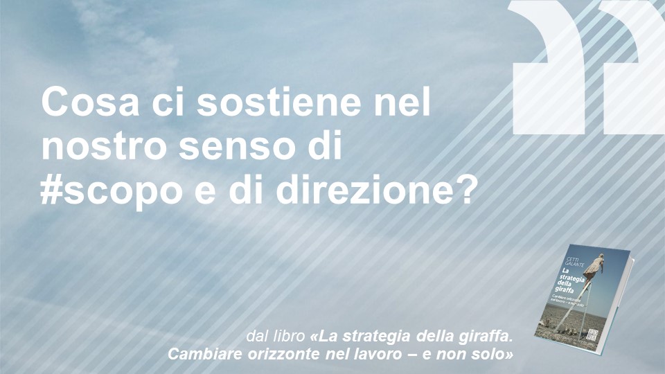 Non vi identificate più con la vostra azienda? Anche questo è un apprendimento dalla #pandemia. Capire cosa ci sostiene e di quali #valori non possiamo fare a meno è fondamentale per #cambiare #lavoro o ritrovarlo #lastrategiadellagiraffa #purpose #scopo <a href="/edamianieditore/">EnricoDamianiEditore</a>