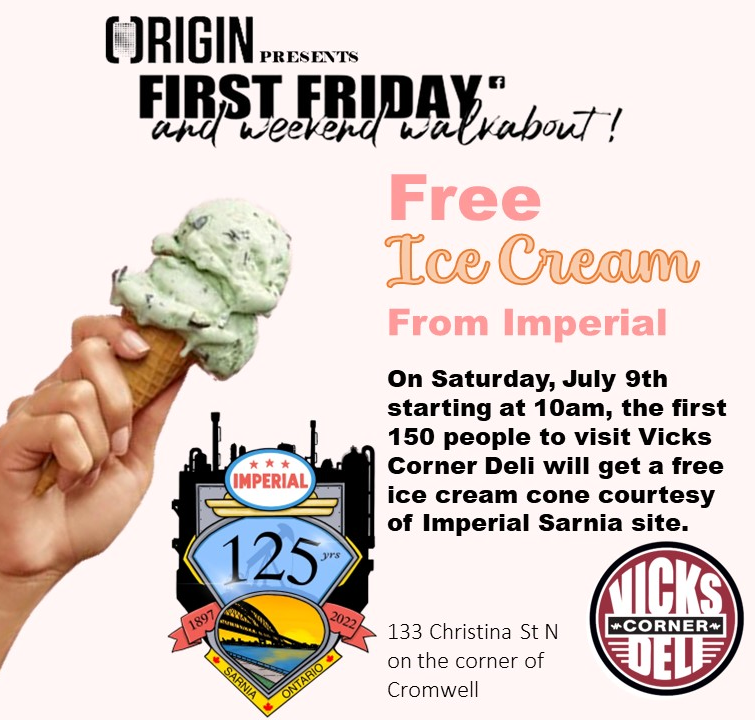 SarLamChamber's tweet photo. Don't miss your spot! #weekendwalkabout #imperialsarniasite #vickscornerdeli https://t.co/rAlKSba9MU
