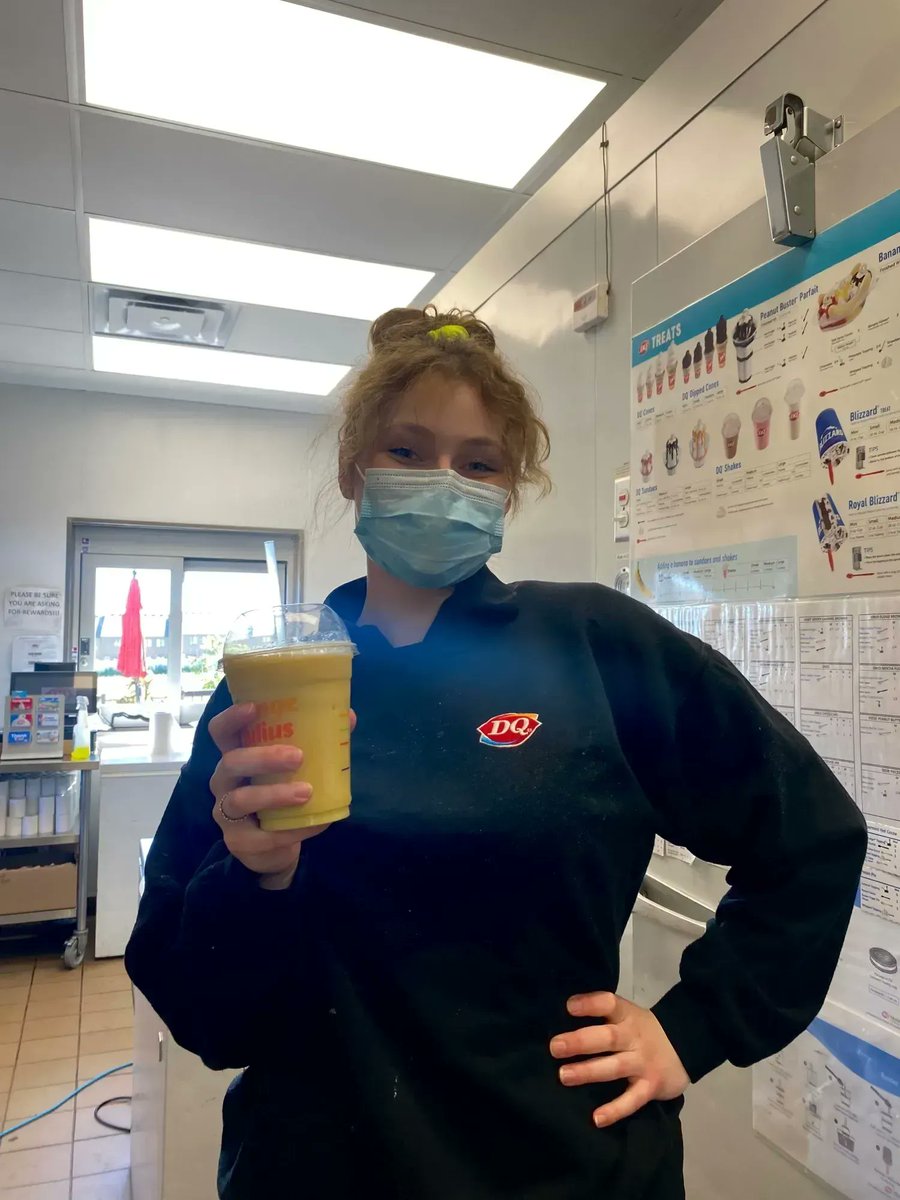 Don’t forget to stop by for happy hour everyday between 3:00pm-5:00pm! Enjoy 50% off on all of our drinks including all fountain drinks, milkshakes, moolattes, smoothies, julius, misty slush and misty freeze! #happytastesgood #lovemydq