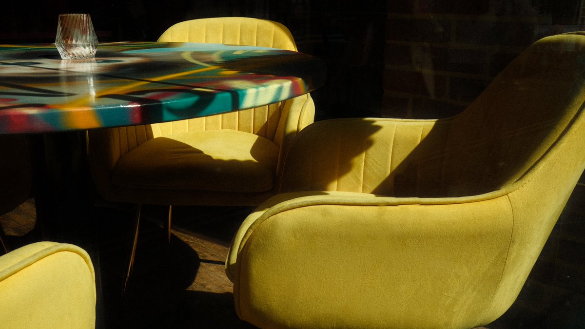 Got a thing for still life, and seats in particular