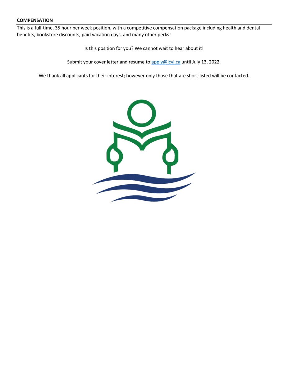 LitCentralVI's tweet photo. Literacy Central Vancouver Island (LCVI) is searching for our next Executive Director! https://t.co/lLe90bEQRp