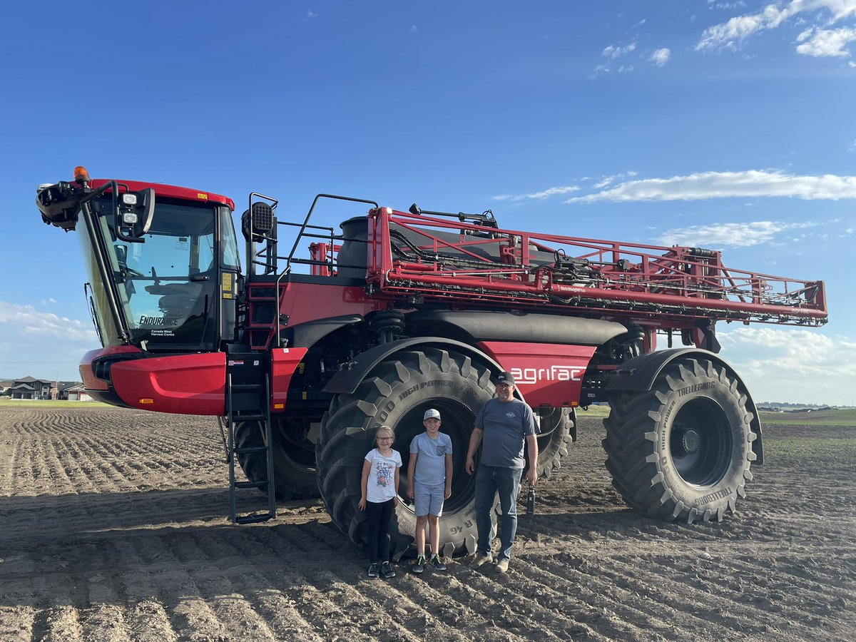 The kids couldn’t pass up their chance to check out an AgriFac. On the way to the field, we drove through the city &amp; past a nice house for sale. I asked if we should buy it. The kids’ response “absolutely not!” Why?? “Because living on the farm is the best!” Can’t argue with that