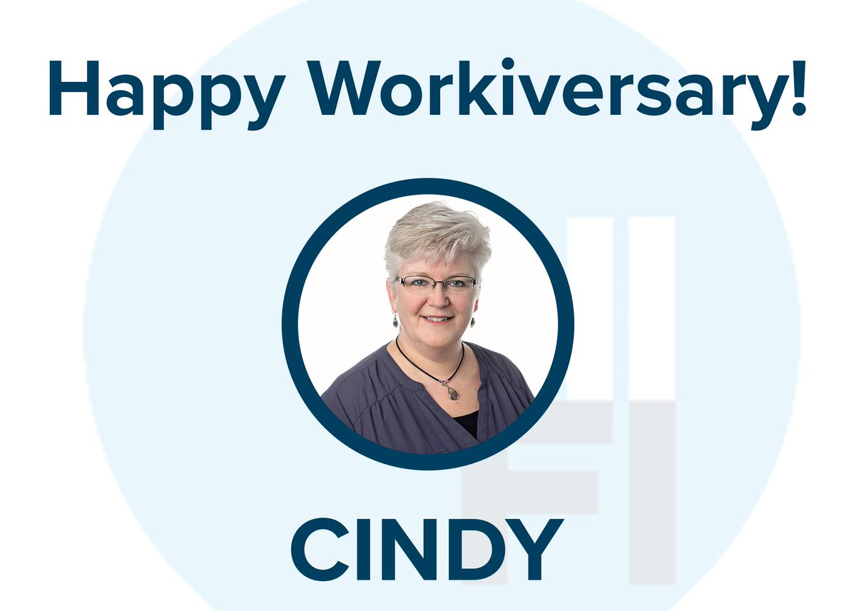 Help us wish Cindy a Happy Workiversary! 

Cindy is one of our behind the scenes Team members that keeps our systems and numbers in check. Which helps keep our process fast and efficient!

Thank you Cindy! You are a Rock Star!