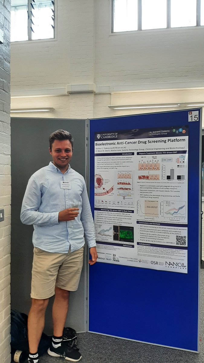 BioElSystTech's tweet photo. Talking #bioelectronics #drugdiscovery #cancer #gutbrainaxis #organoids #3Dmodels #tissueengineering and more at the Milner Theraputics Symposium #MilnerSymp22 

@TrabergWalther @TheMilnerInst https://t.co/2CqufZqVp0