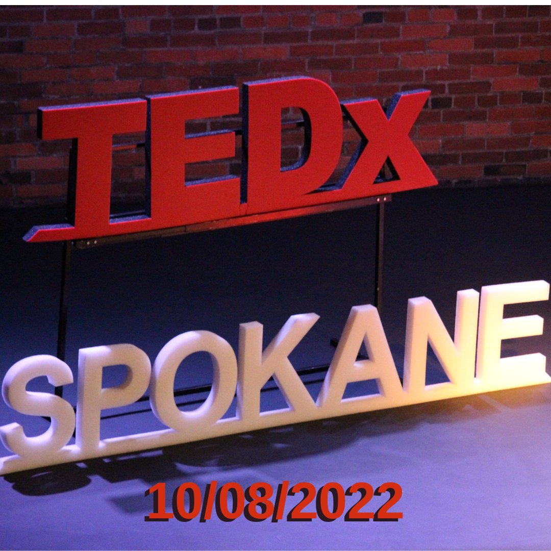 Mark you calendars - #TEDxSpokane2022 is October 8!