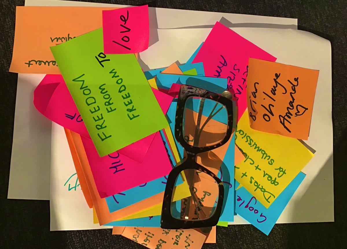 andreanhj's tweet image. Planning for the next exhibition in the current exhibition. Wild!#NJMProtest to #NJMFreedom