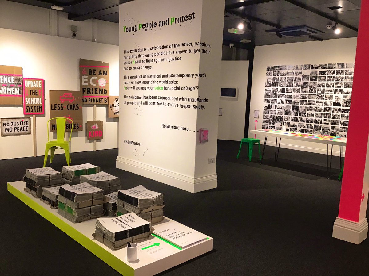 andreanhj's tweet image. Planning for the next exhibition in the current exhibition. Wild!#NJMProtest to #NJMFreedom