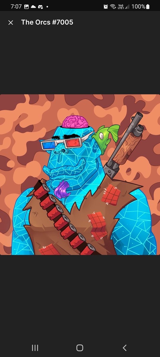 JazeOTB2's tweet photo. @TheOrcsNFT Ready for my epic legacy https://t.co/GhtPfQFwKZ