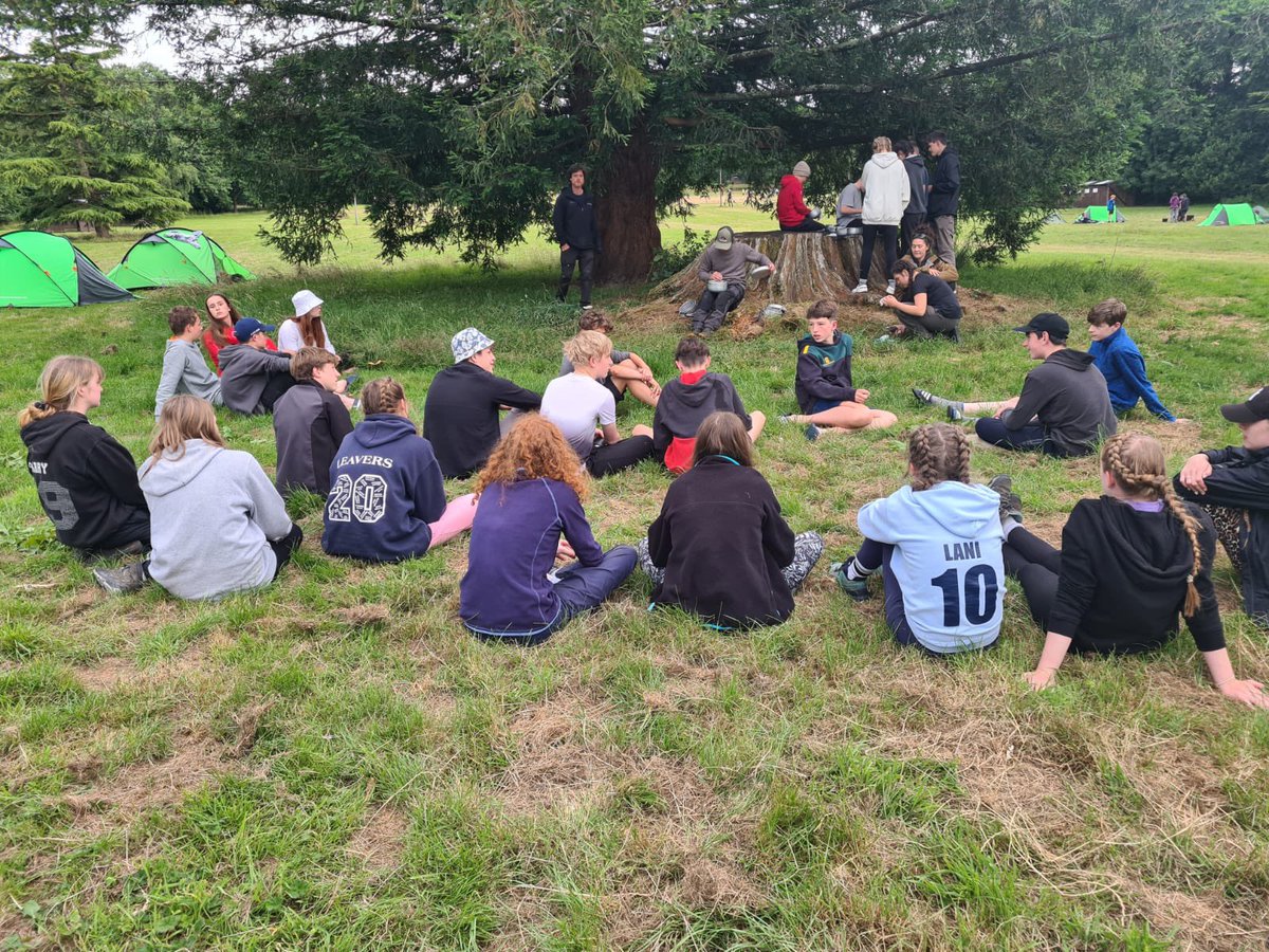 Evening debrief on silver @DofE. One more day to go!