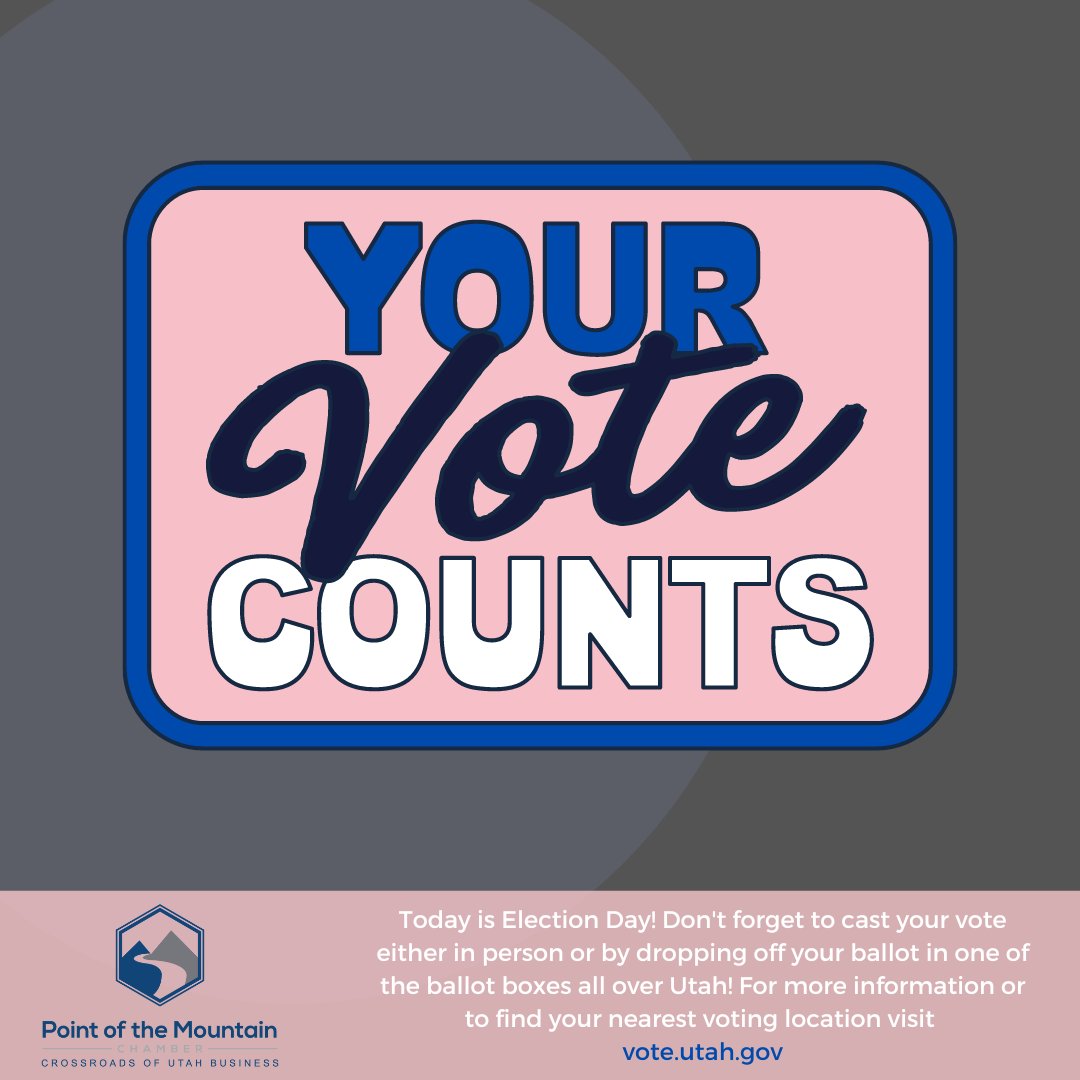 ThePointChamber's tweet photo. Every vote matters! Don't forget to get out at vote today! There are hundreds of locations across the state for you to vote in person or drop off your ballot! For more information about how to vote visit https://t.co/nHGdx3wPAs https://t.co/To8Sl34HG9