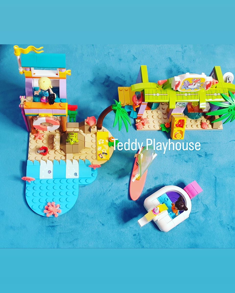 Teddy_Playhouse's tweet photo. Thank you @Argos_Online & @LEGO_Group for this lovely #beachfun #holidayset
My kids enjoyed building it #fun
Instructions were clear and the build provided just the right challenge for my 7 yr old #toyturtle #unicornfloatie #argostesters #pretendplay #creativity #imagination https://t.co/8e7EeQgjFP