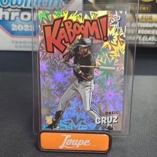 WickedDiscounts's tweet image. 💥Who likes KABOOMS?💥@oneilcruz_04 Rookie💥 BOOM goes the chicken wing! Pulled on @loupetheapp 

🔥 hits &amp;amp; events follow wicked_discounts on Loupe. Link N the bio👆🏻👆🏻👆🏻

#oneilcruz #wickeddiscounts #pullingfire #cardcollector #kaboom #mlb #rookiecard #streamer #winnerwinner