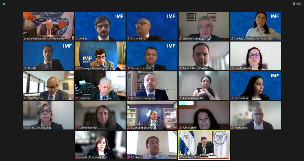captacdr's tweet photo. El @captacdr celebró virtualmente su XIV Reunión del #ComitéDeDirección, donde se presentaron los resultados del AF22 y el programa de trabajo del AF23. https://t.co/qk2iyUp6w6